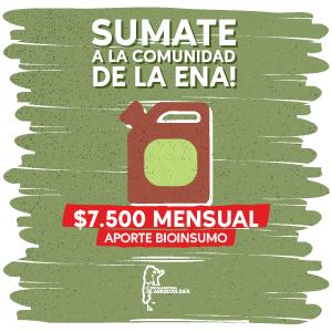 Donación mensual Bioinsumo 