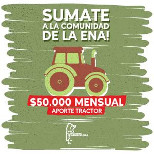 Doná mensualmente a la ENA ¡Con tu aporte podremos fortalecer el camino de la transición agroecológica!